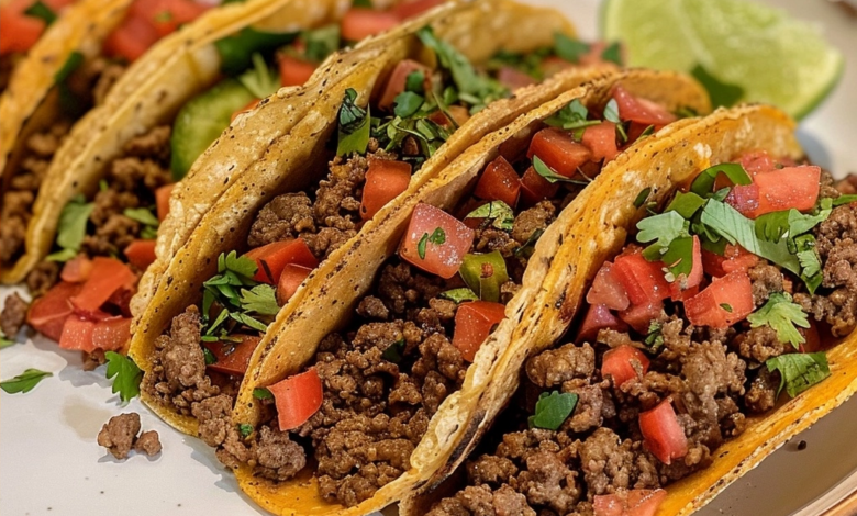 Ground Beef Tacos: A Flavorful Classic