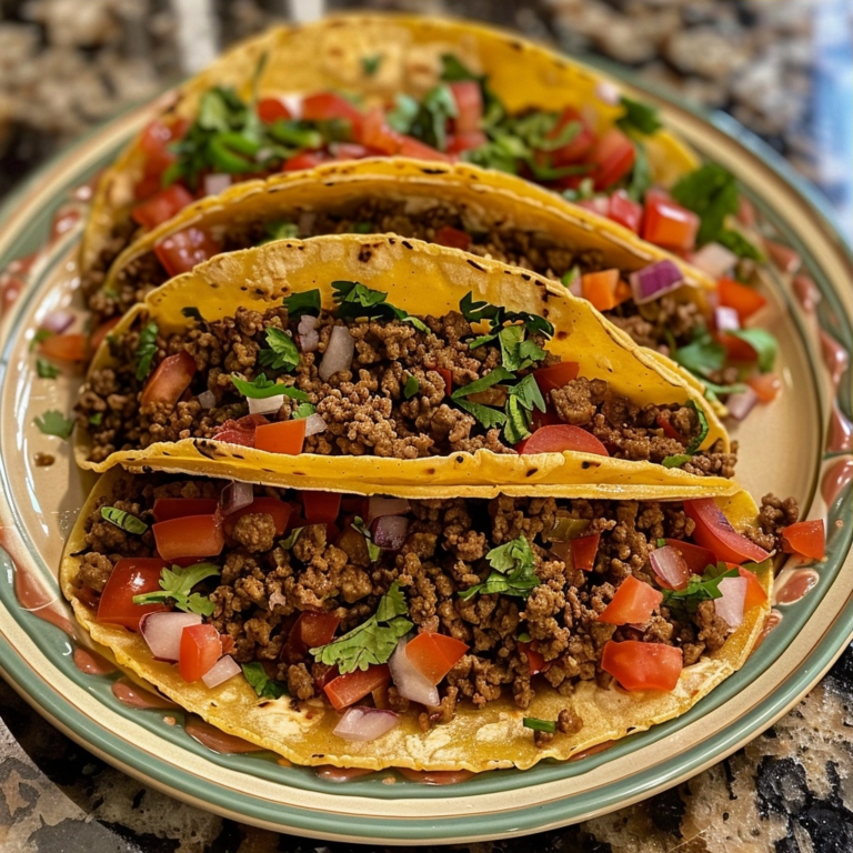 Ground Beef Baked Tacos: A Flavor-Packed Comfort Dish