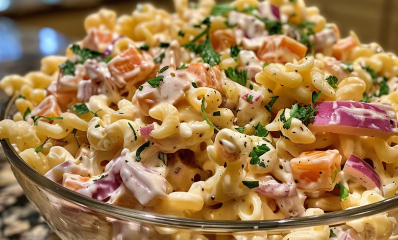 Creamy Pasta Salad Recipe with 15-Minute Fix