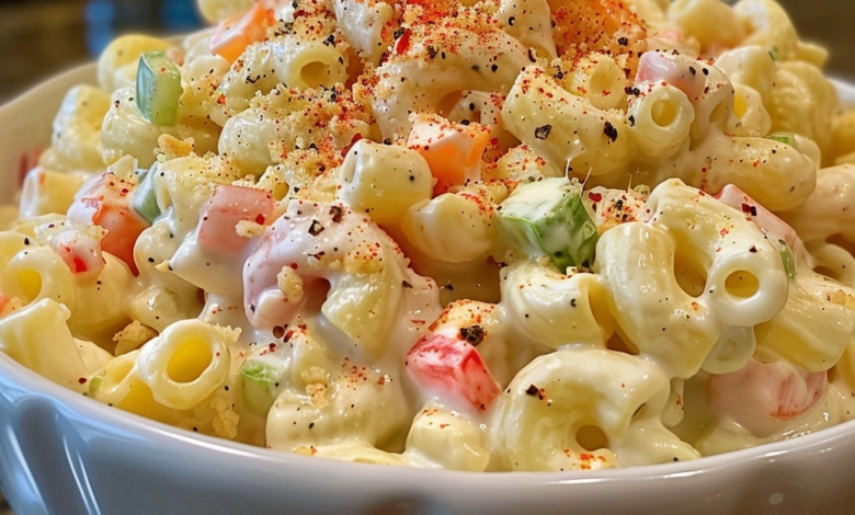 Creamy Macaroni Salad Recipe
