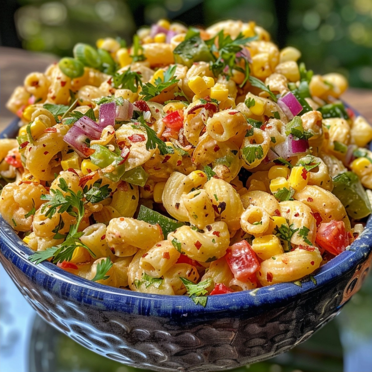 Mexican Street Corn Pasta Salad: Spicy, Crispy, and Flavor-Packed