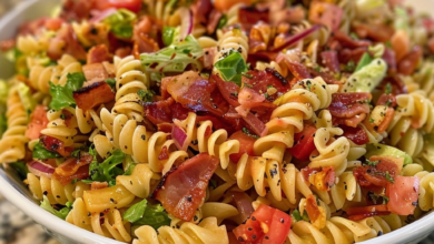 BLT Pasta Salad: A Crispy Veggie Delight