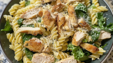 Chicken Caesar Pasta Salad: Healthy & Flavorful Twist