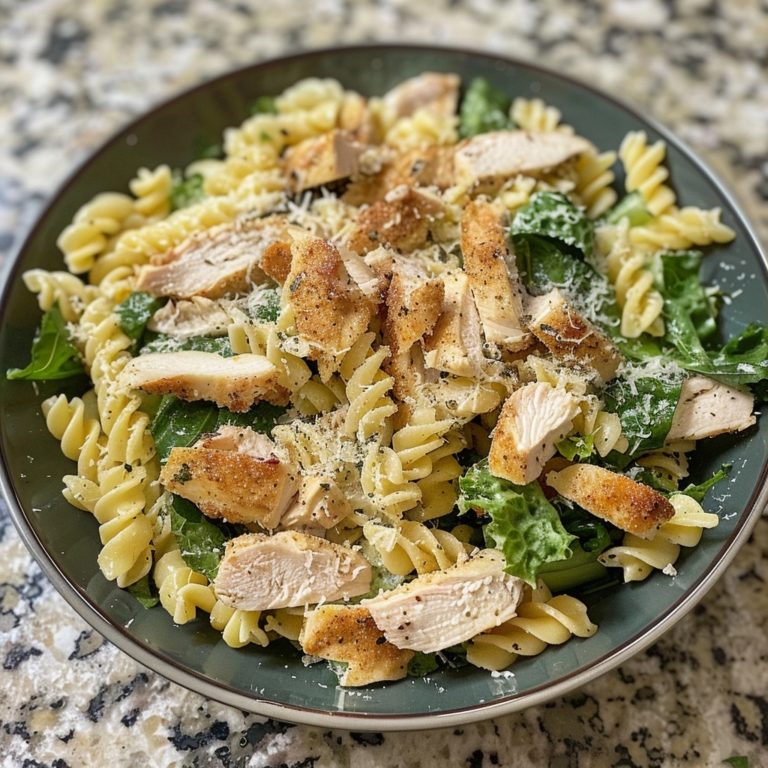 Chicken Caesar Pasta Salad: Healthy & Flavorful Twist