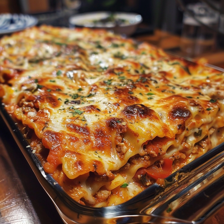 Crazy Good Lasagna Without Pork or Alcohol