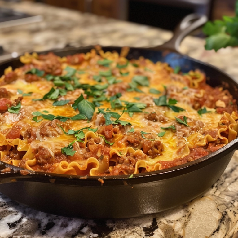Easy Stovetop Lasagna Skillet Ready in Minutes