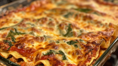 Spinach and Sausage Lasagna Made Simple