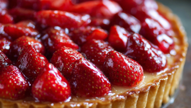 Classic Strawberry Tart Recipe