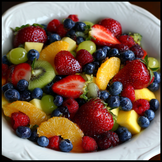 Colorful Summer Fruit Salad