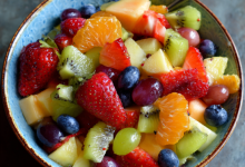 Healthy Fruit Salad Bowl