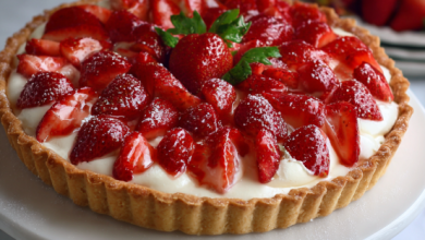 Strawberry Cream Tart