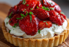 Strawberry Tart with Mascarpone