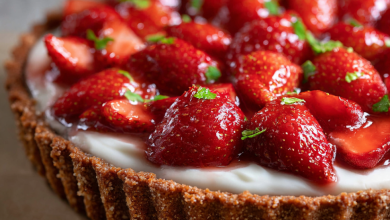 Vegan Strawberry Tart