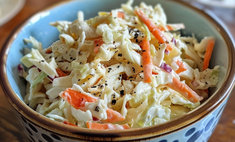 Creamy Coleslaw Recipe: Fresh and Flavorful Classic Side Dish
