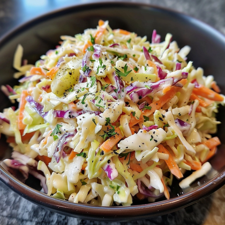 Perfect Coleslaw Recipe for Everyday Meals
