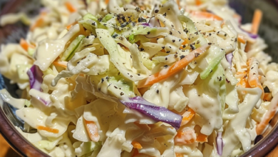 Creamy Coleslaw Yogurt Dressing