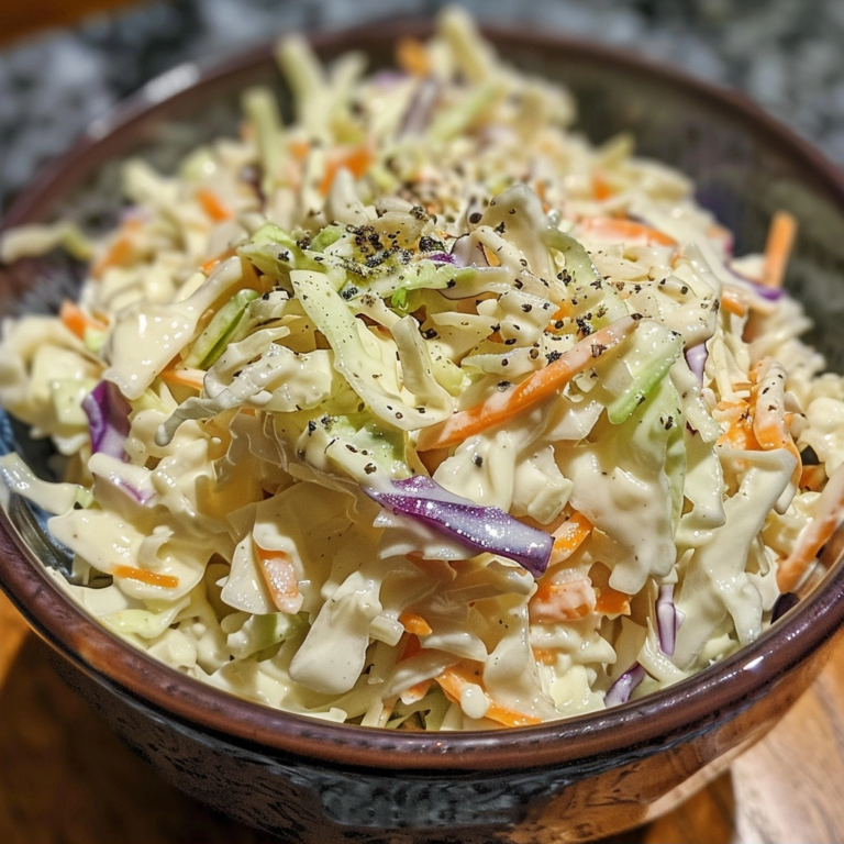 Creamy Coleslaw Yogurt Dressing
