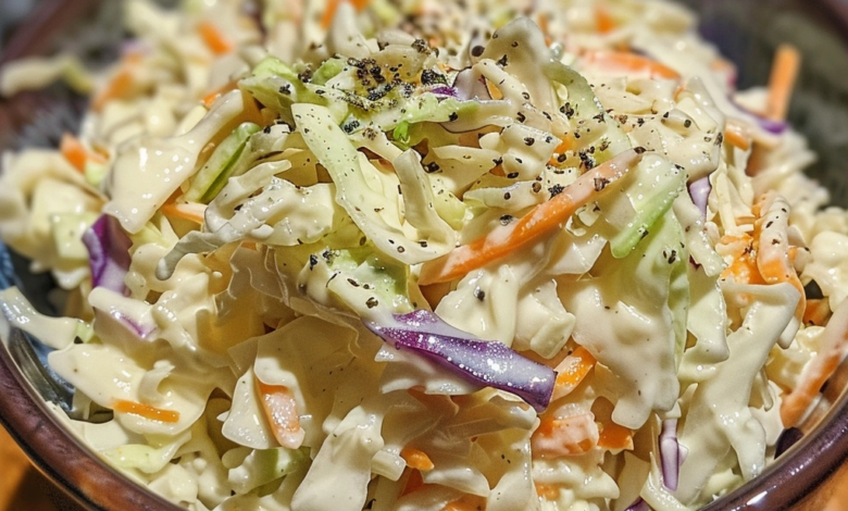 Creamy Coleslaw Yogurt Dressing