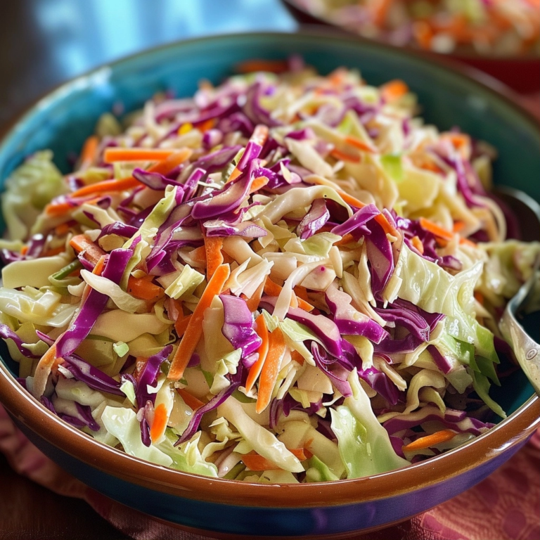 The Best Ever No Mayo Vinegar Coleslaw Recipe