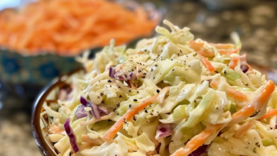 Southern Coleslaw Recipe with Crispy Cabbage and Tangy Dressing