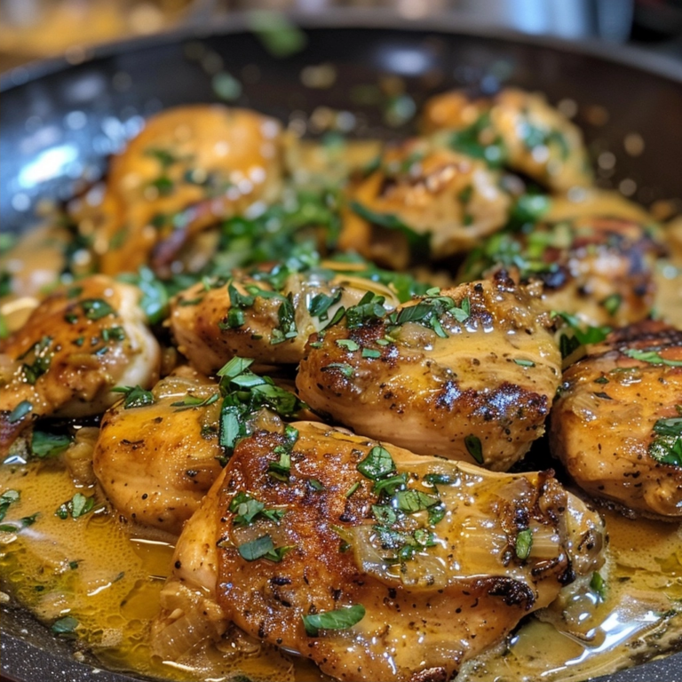 Garlic Butter Chicken Skillet Recipe
