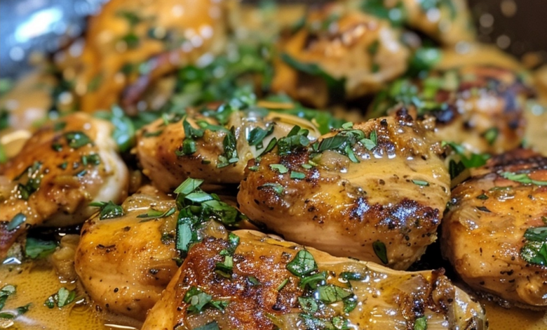 Garlic Butter Chicken Skillet Recipe