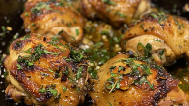 Garlic Butter Chicken Thighs: A Flavorful One-Pan Dinner