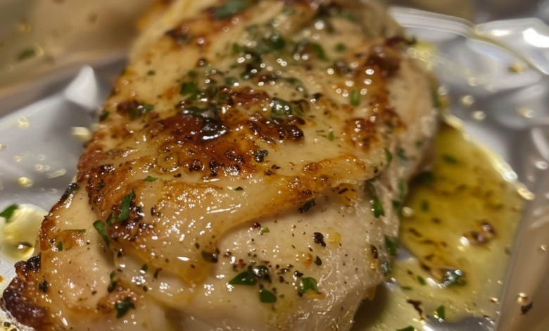 Garlic Butter Baked Chicken Breast Recipe