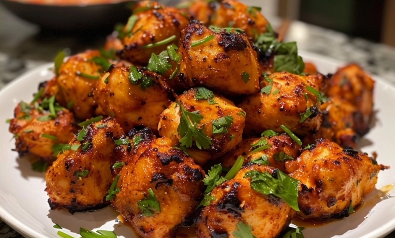 15-Minute Garlic Butter Chicken Bites