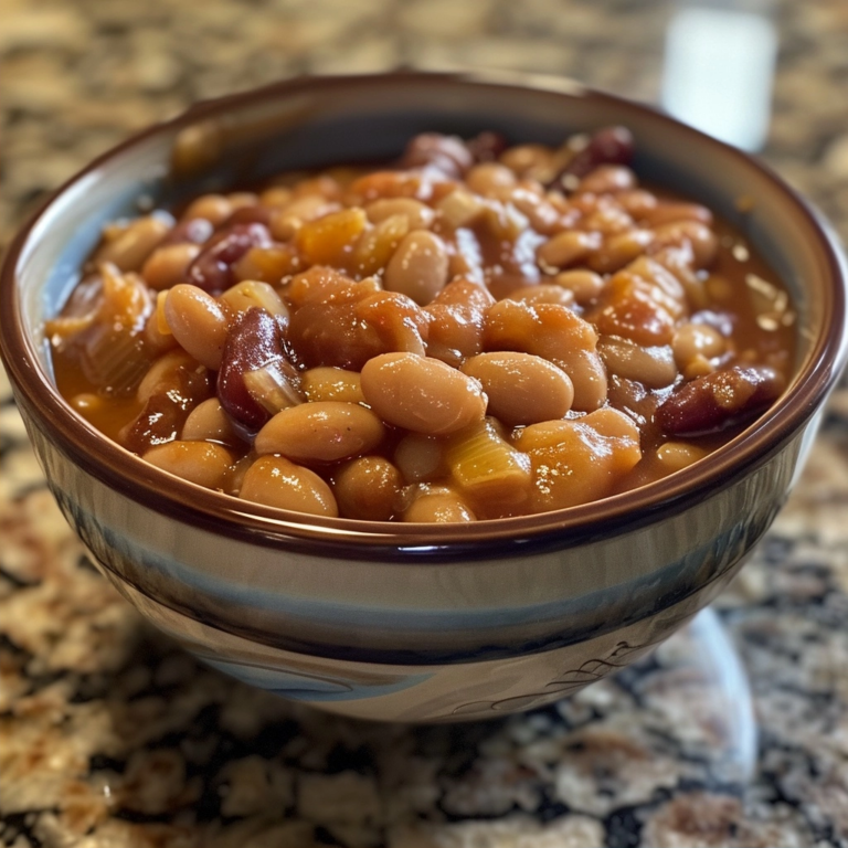 Easy Baked Beans Recipe with No Meat or Alcohol