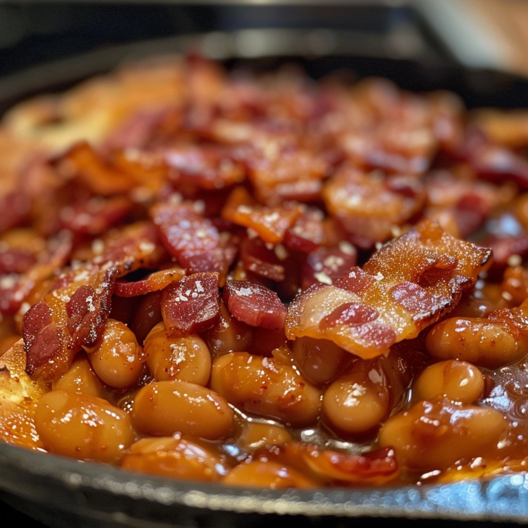 Best Baked Beans with Bacon and Brown Sugar