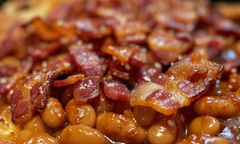 Best Baked Beans with Bacon and Brown Sugar