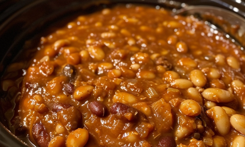 Easy Crock Pot Baked Beans with Zero Pork