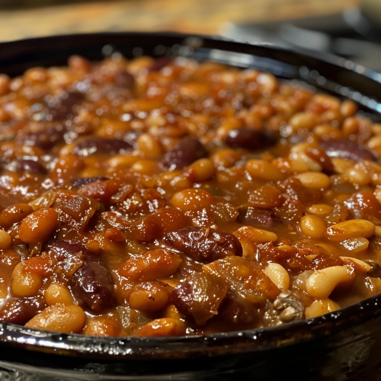 Cowboy Baked Beans – Savory Slow-Cooked Comfort