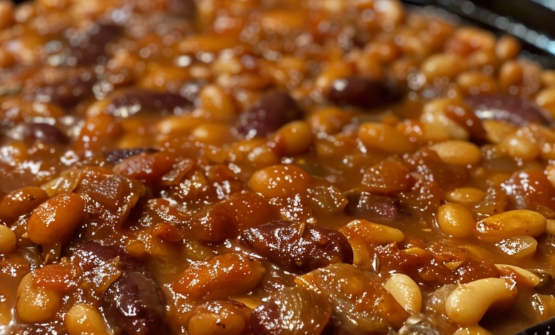 Cowboy Baked Beans – Savory Slow-Cooked Comfort