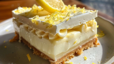 No Bake Lemon Dessert: A Zesty, Make-Ahead Treat