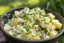 Cold Potato Salad for Picnics | Classic and Refreshing