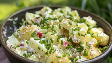 Cold Potato Salad for Picnics | Classic and Refreshing