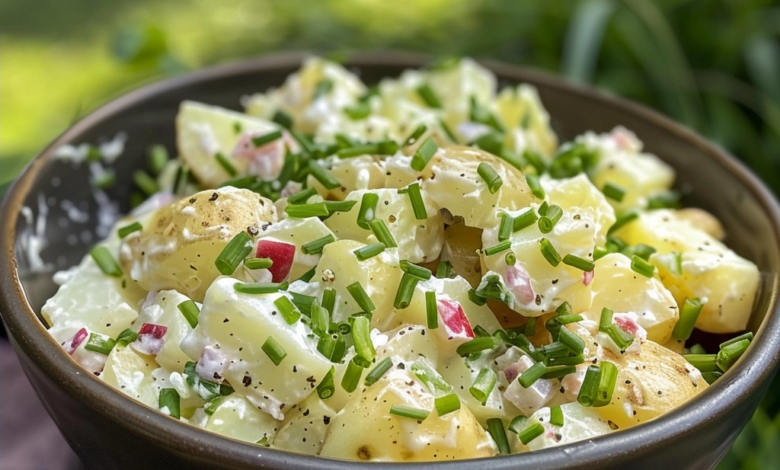 Cold Potato Salad for Picnics | Classic and Refreshing