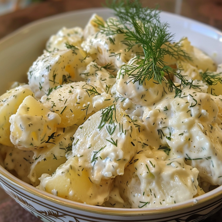 Creamy Dill Potato Salad: A Refreshing, Crowd-Pleasing Dish