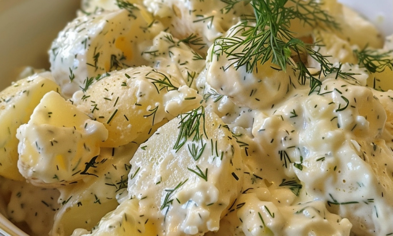 Creamy Dill Potato Salad: A Refreshing, Crowd-Pleasing Dish