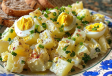 Old Fashioned Potato Salad with Eggs