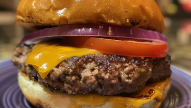 Homemade Ground Beef Burger Patties for Juicy Flavors