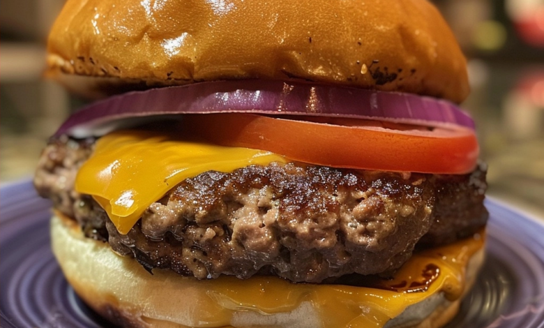 Homemade Ground Beef Burger Patties for Juicy Flavors